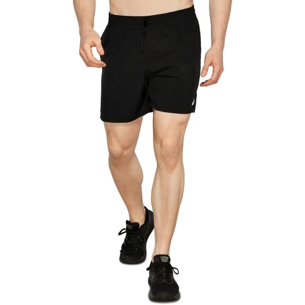 Asics Woven 7 Inch Mens Training Shorts - Performance Black