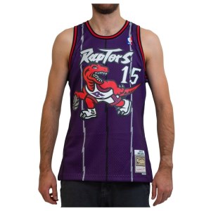 Mitchell & Ness Toronto Raptors Vince Carter 1998-1999 Road NBA Swingman Mens Basketball Jersey -