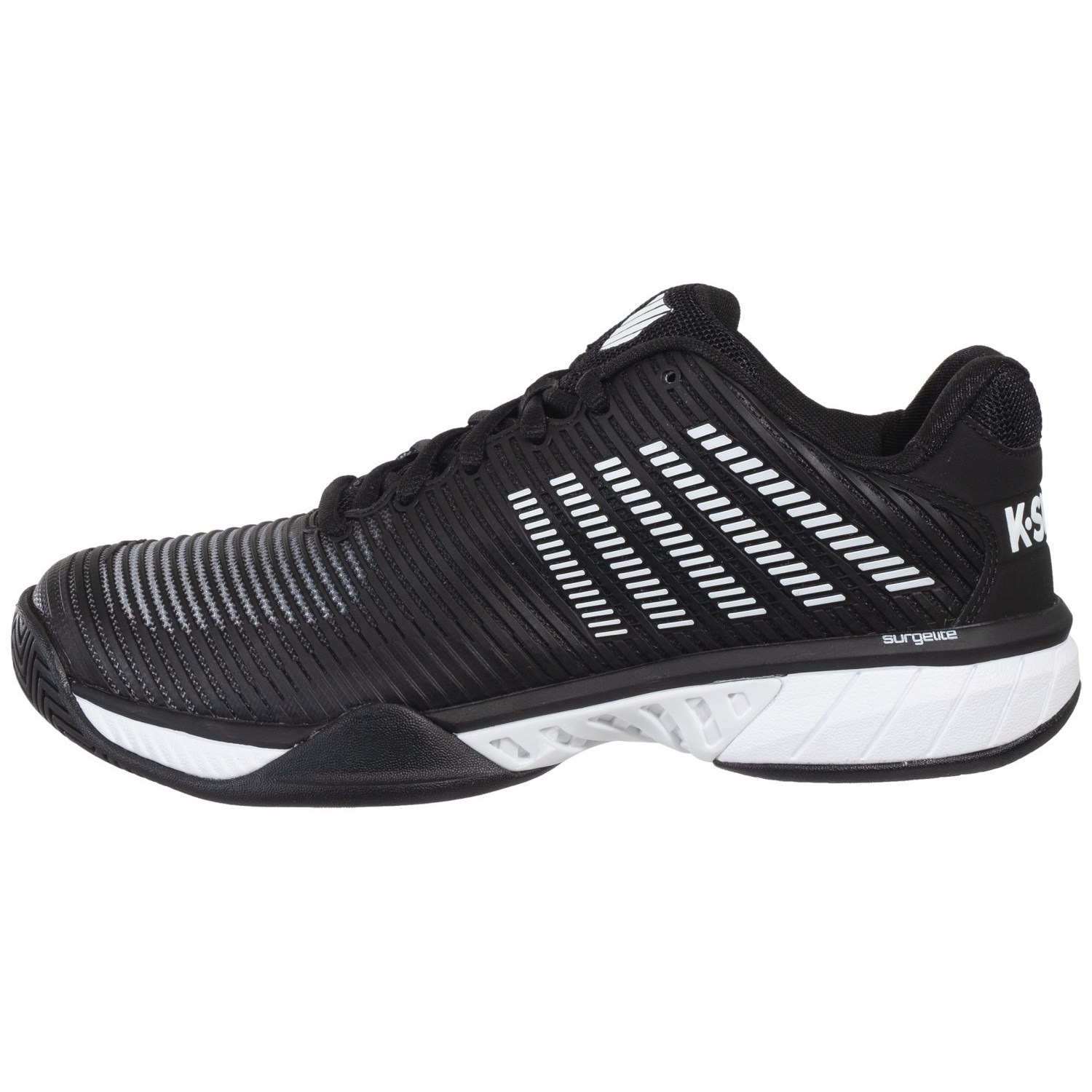 K-Swiss Hypercourt Express 2 Mens Tennis Shoes - Black/White | Sportitude
