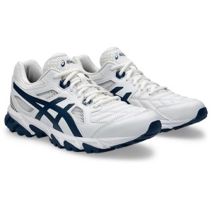 Asics Gel Trigger 12 - Mens Cross Training Shoes - White/Mako Blue