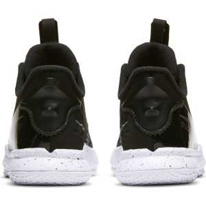 Nike Lebron Witness V PS - Kids Basketball Shoes - Black/Metallic Silver/White