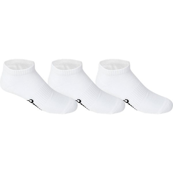 Asics Pace Low Socks - 3 Pack - Brilliant White