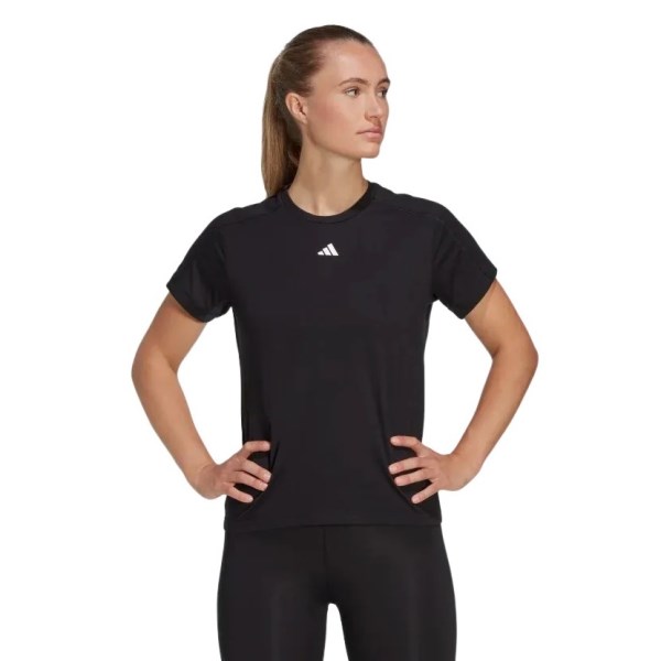 Adidas Training Essentials Crewneck Womens T-Shirt - Black