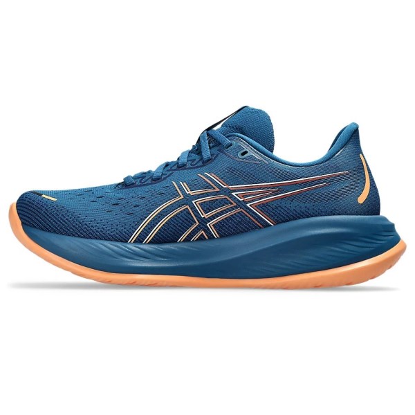 Asics Gel Cumulus 26 - Mens Running Shoes - Rich Navy/Faded Orange