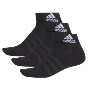 Adidas Cushion Ankle Socks - 3 Pairs - Black