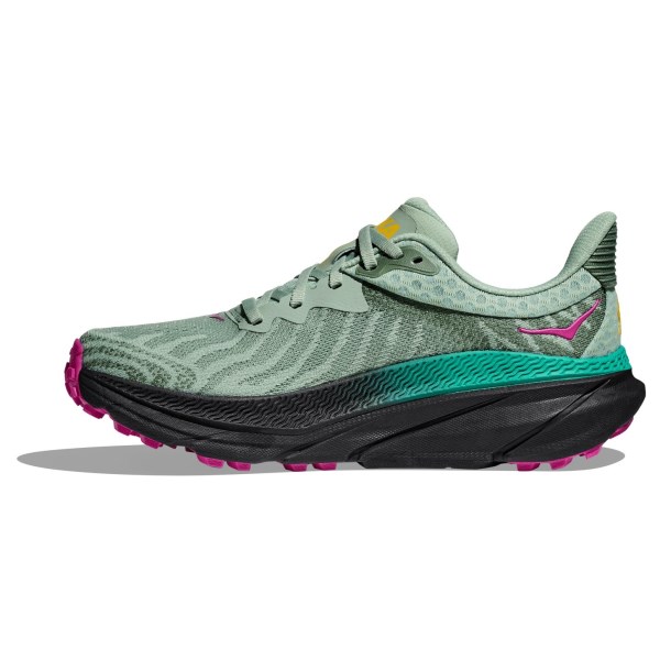 Hoka Challenger ATR 7 - Womens Trail Running Shoes - Aloe Vera/Black