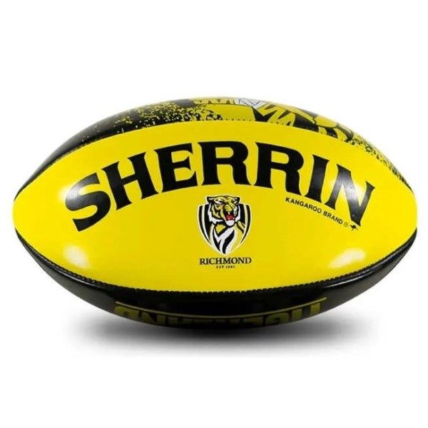 Sherrin Richmond Tigers Replica AFL Mini Football - Yellow/Black
