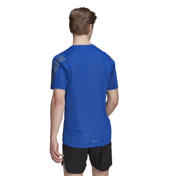 Adidas Run Icon Mens Running T-Shirt - Royal Blue