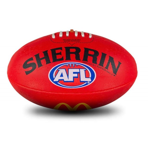Sherrin AFL Replica All Surface Football - Red