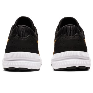 Asics Contend 8 GS - Kids Running Shoes - Black/Amber