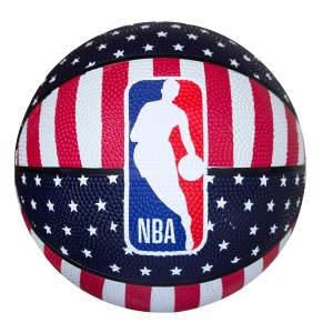 Spalding NBA USA Logoman Indoor/Outdoor Basketball - Size 3 - USA