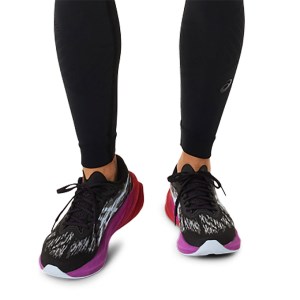 Asics NovaBlast 3 - Womens Running Shoes - Black/Soft Sky