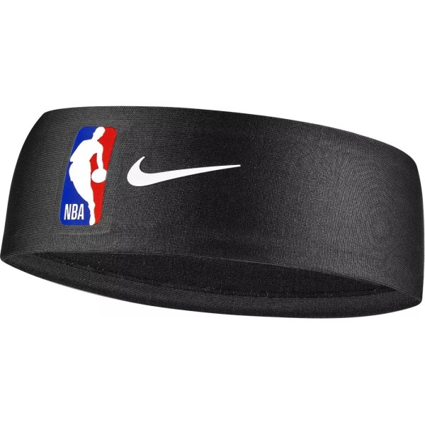 Nike Fury NBA Sports Headband - Black/White