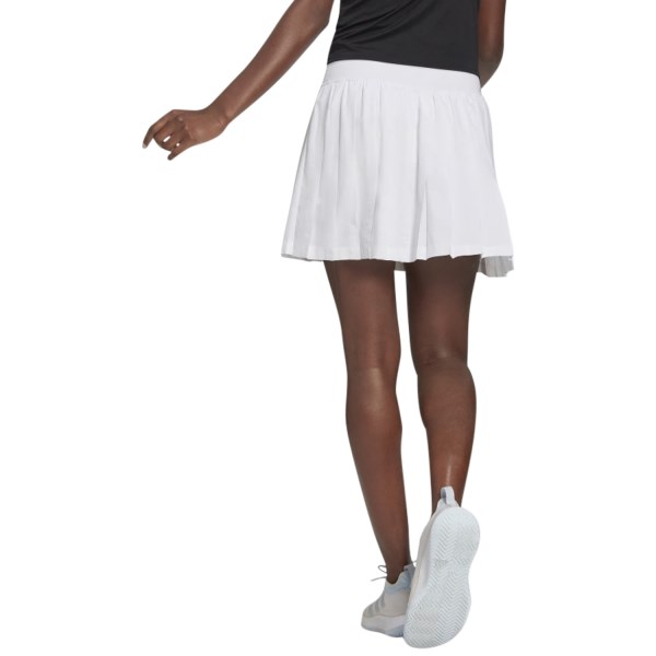 Adidas Club Pleated Womens Tennis Skirt - White/Grey Two