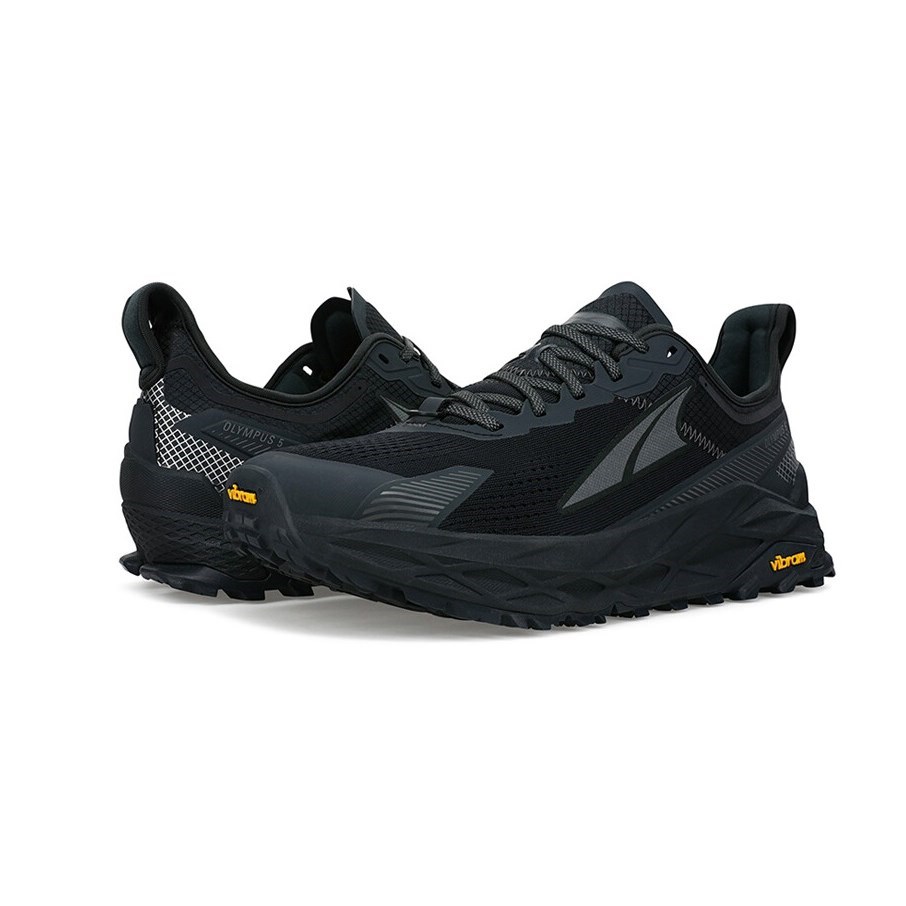 Altra Olympus 5 - Mens Trail Running Shoes - Black/Black | Sportitude