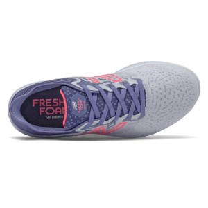 New Balance Fresh Foam Beacon v3 - Womens Running Shoes - Moon Dust/Magnetic Blue