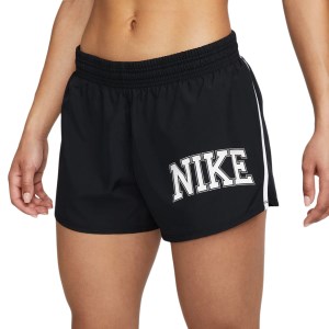Nike Dri-Fit Swoosh Run Womens Running Shorts - Black/White