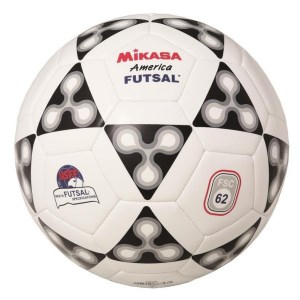 Mikasa FSC62 Indoor Soccer Ball - White/Black