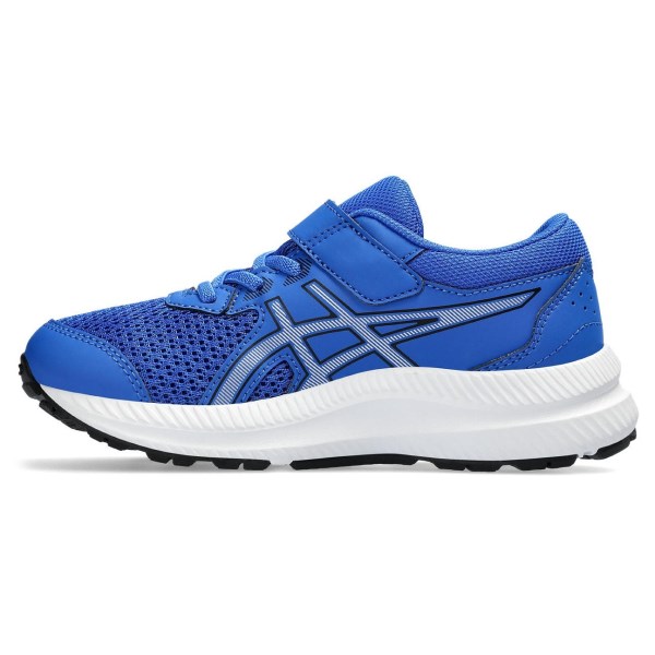 Asics Contend 8 PS - Kids Running Shoes - Illusion Blue/Pure Silver