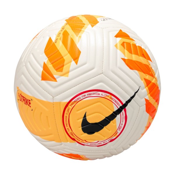 Nike Strike FA21 Soccer Ball - White/Laser Orange/Black