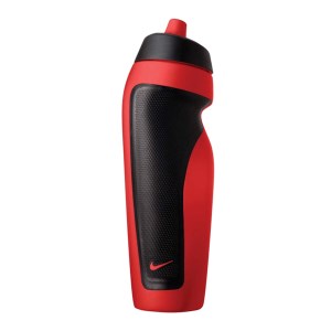 Nike BPA Free Sport Water Bottle - 600ml - Red/Black