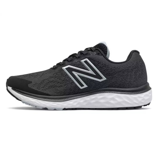 New Balance Fresh Foam 680v7 - Womens Running Shoes - Black/White/UV ...