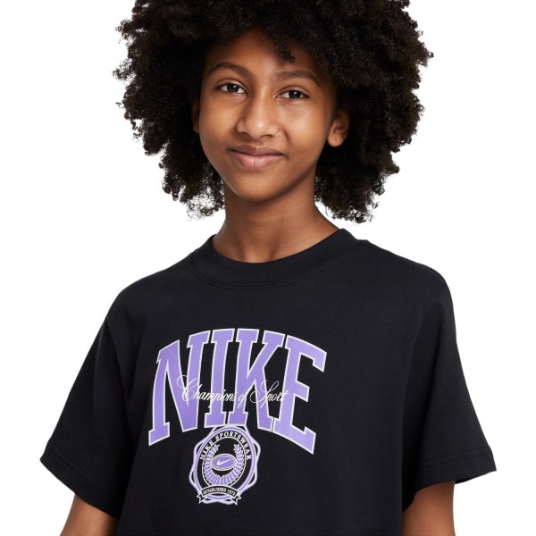 Nike Sportswear Kids Girls T-Shirt - Black
