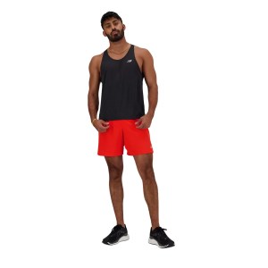 New Balance Mens Running Athletics Singlet - Black