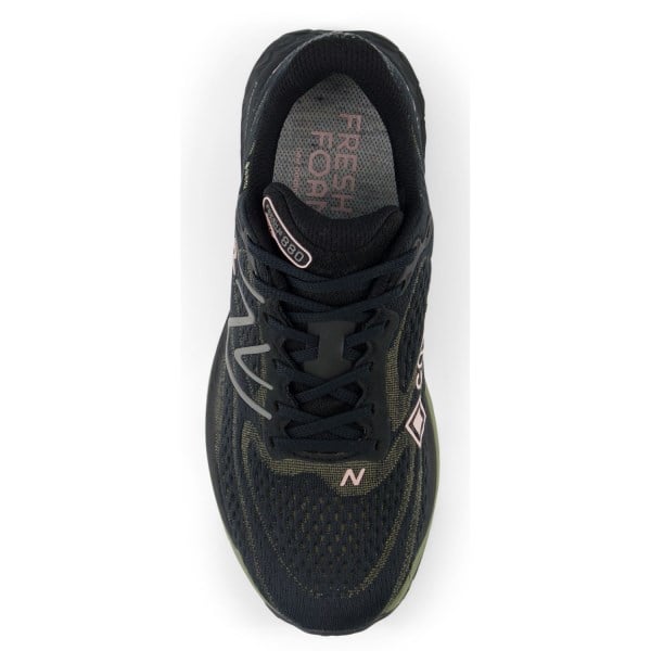 New Balance Fresh Foam X 880v13 GTX - Womens Running Shoes - Black/Dark Olivine/Limelight