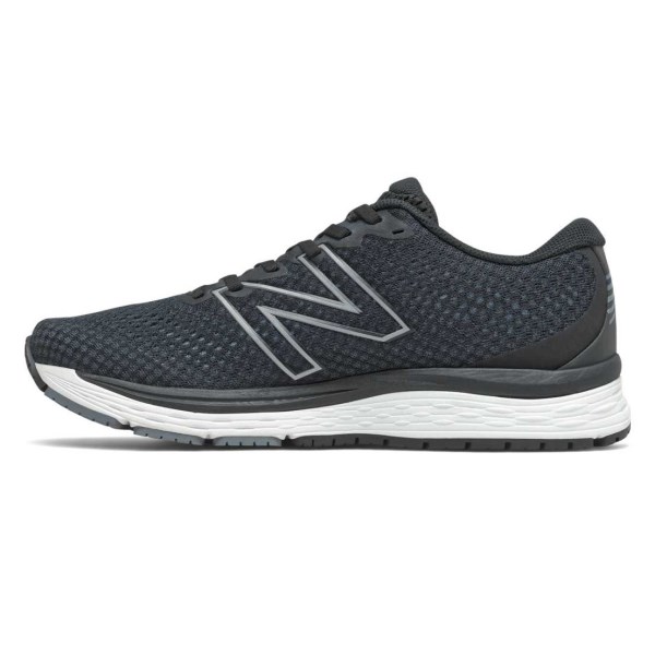 New Balance Solvi v3 - Mens Running Shoes - Black/Ocean Grey