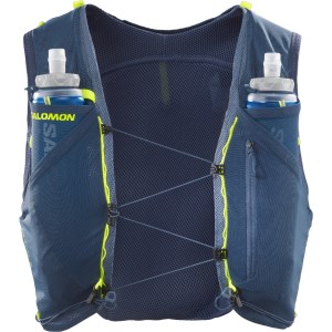 Salomon Advance Skin 5 Set Running Vest With Flasks - Bering Sea/Flint Stone