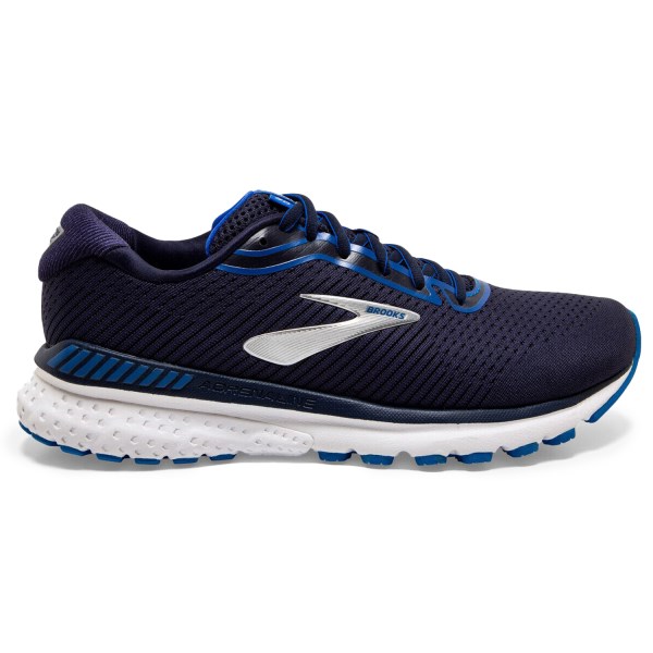 Brooks Adrenaline GTS 20 - Mens Running Shoes - Navy/Blue/Silver