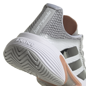 Adidas Barricade - Womens Tennis Shoes - Grey Two/Black/Ambient Blush