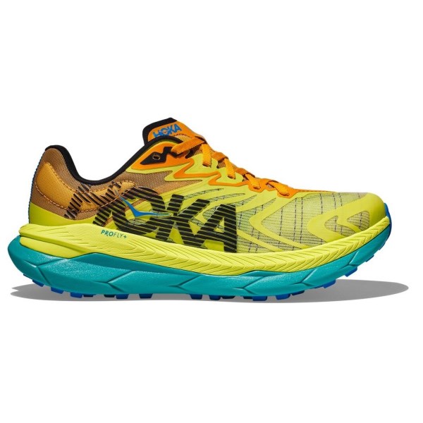 Hoka Tecton X 2 - Mens Trail Running Shoes - Evening Primrose/Radiant ...