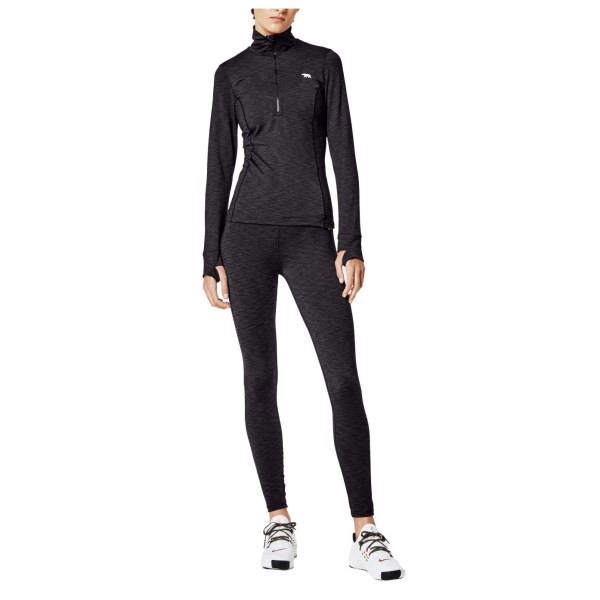 Running Bare Take It To The Streets Womens Training Jacket - Black 2-Tone