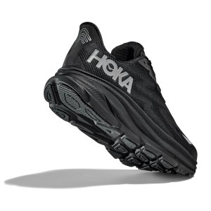 Hoka Clifton 9 GTX - Womens Running Shos - Black/Black