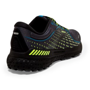 Brooks Adrenaline GTS 21 - Mens Running Shoes - Black/Blue Jewel/Nightlife