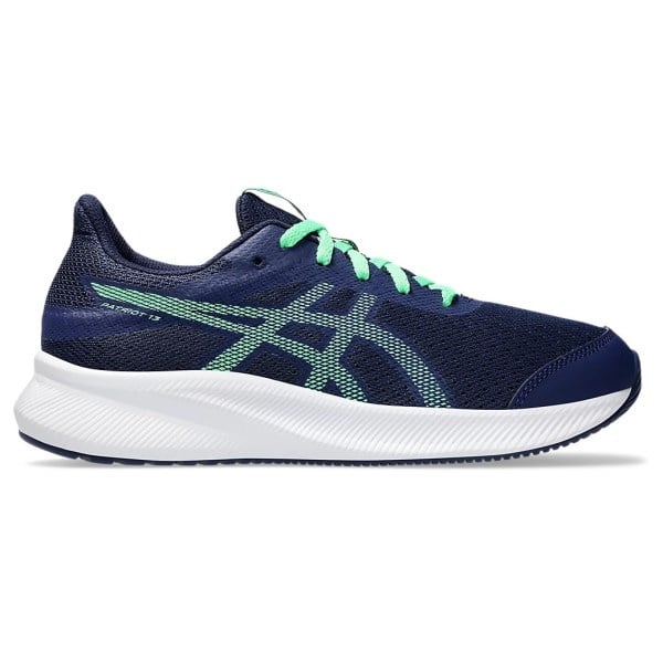 Asics Patriot 13 GS - Kids Running Shoes - Blue Expanse/New Leaf