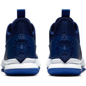 Nike LeBron Witness IV Team - Mens Basketball Shoes - Deep Royal Blue/White/Racer Blue