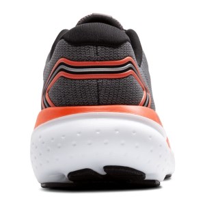 Brooks Glycerin 21 - Mens Running Shoes - Grey/Mandarin Red/Green