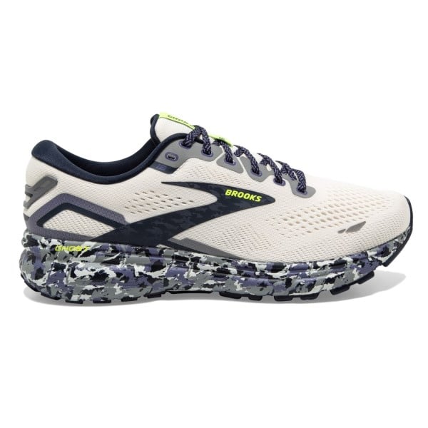 Brooks Ghost 15 - Mens Running Shoes - Whisper White/Eclipse/Nightlife