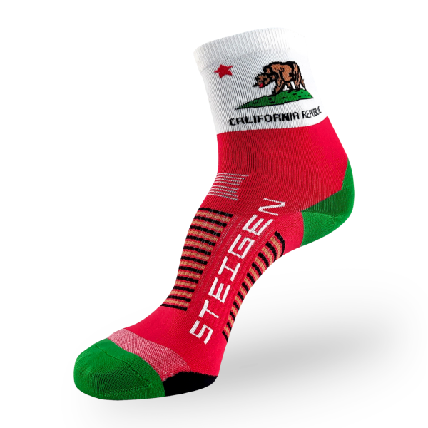Steigen Half Length Running Socks - California