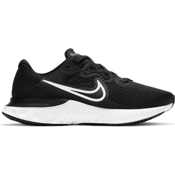 Nike Renew Run 2 - Womens Running Shoes - Black/White/Dark Smoke Grey