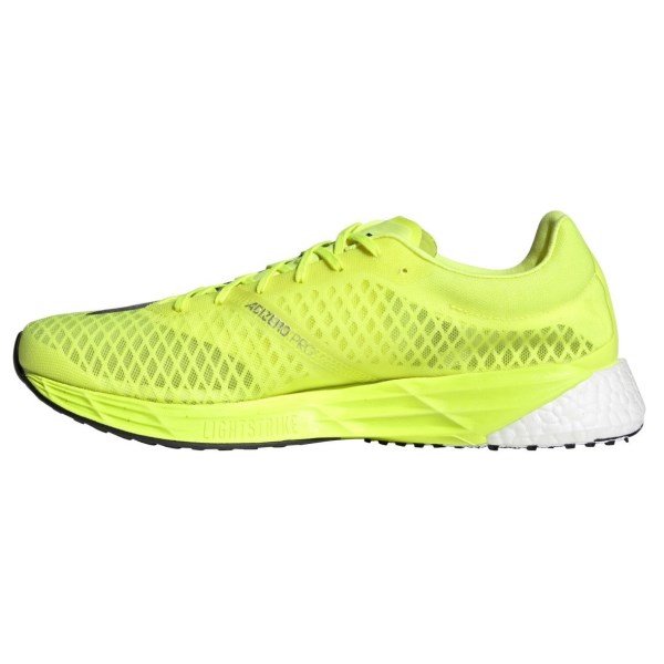 Adidas Adizero Pro Mens Running Shoes - Solar Yellow/Core Black/Footwear White