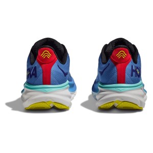 Hoka Clifton 9 - Mens Running Shoes - Virtual Blue/Cerise