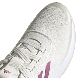 Adidas QT Racer Sport - Womens Sneakers - Chalk White/Cherry Metallic/Metallic Silver