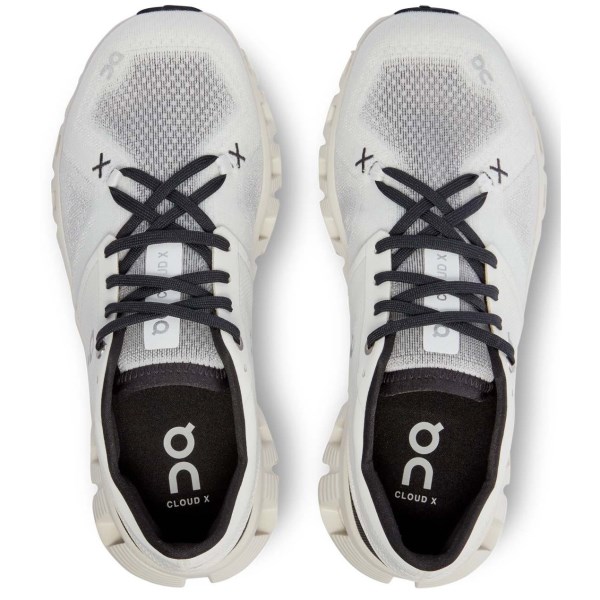 On Cloud X 3 - Womens Running Shoes - White/Black