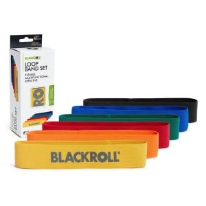 Blackroll Loop Band Set - Fabric Resistance Band - 6 Band Set