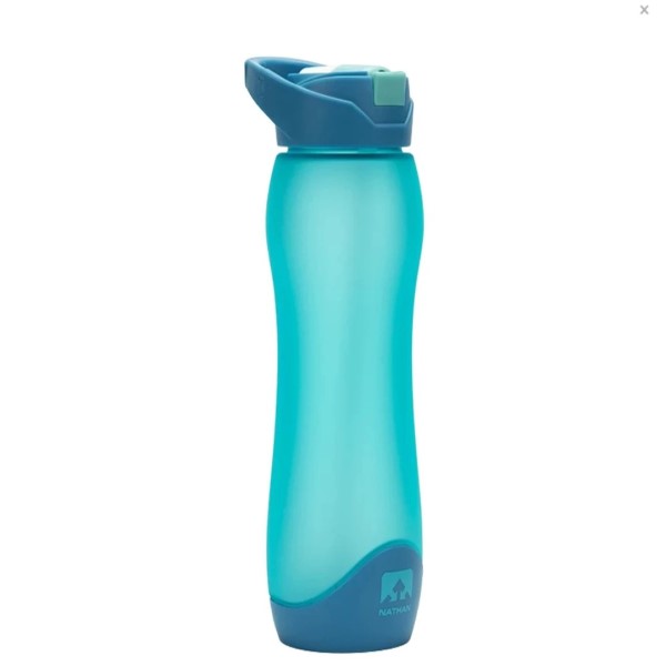 Nathan Flipstream Tritan Frosted BPA Free Water Bottle - 750ml - Blue