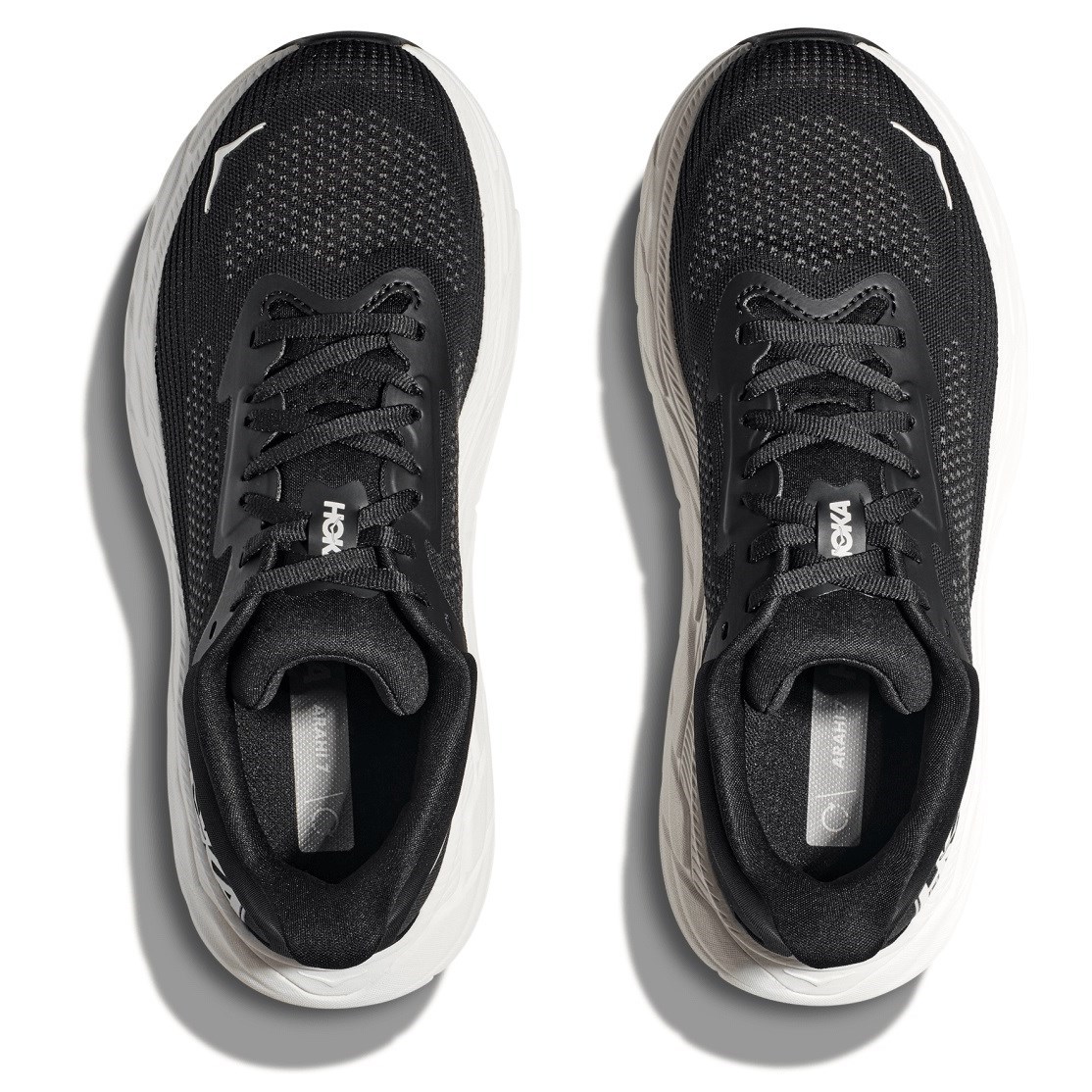 Hoka Arahi 7 - Womens Running Shoes - Black/White | Sportitude
